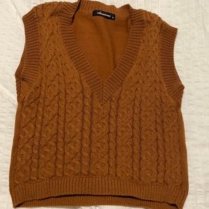Brown Sweater Vest